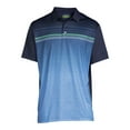 thumbnail image 5 of Ben Hogan Men's & Big Men's Ombre Stripe Polo Shirt, Sizes S-5XL, 5 of 5