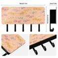 thumbnail image 2 of Stylish Acrylic Key Holder Wall Mount small shelf with hooks Decorative & Functional for Home Organization Cute Animal Print Bows, 2 of 6