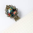 thumbnail image 5 of Toucan Vintage Copper-Colored Lace Bookmarks: Stainless Steel Reading Accessories for Book Lovers - Set of 2, 5 of 5