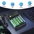 thumbnail image 6 of DFITO 16PCS 1.5V Alkaline AA Rechargeable Battery Cell with Battery Charger, 6 of 6