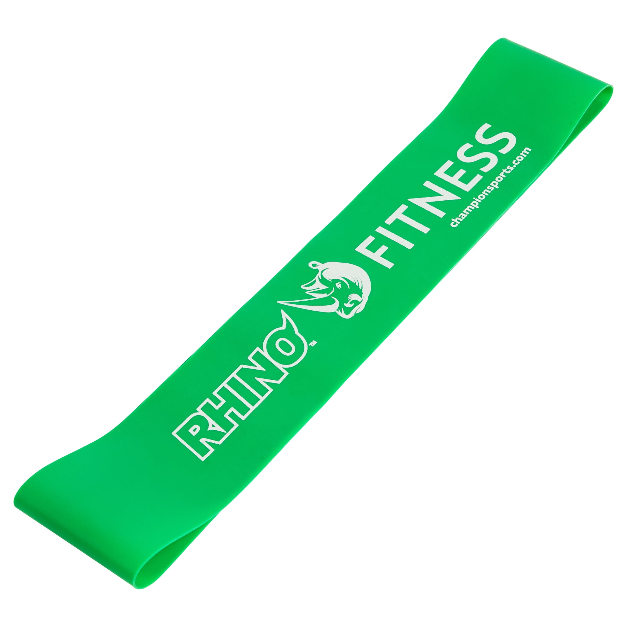 Champion Sports Stretch Loop Bands for Men and Women, Medium-Heavy Resistance, 16 lbs, Green - Durable Fitness Band for Strength Training, Stretching, Rehabilitation - Premium Home Workout Equipment