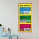 thumbnail image 5 of Tabla de horario, organizador de archivos, almacenamiento de clasificación para colgar en la pared, aula para escuela en casa, oficina, Baoblaze gráfico de bolsillo, 5 of 8