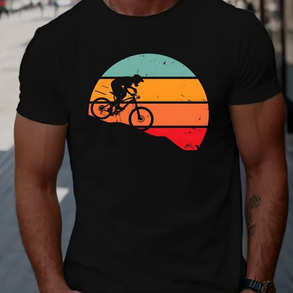 T-Shirt Décontracté d'Été pour Homme à Manches Courtes avec Motif d'Animal à Âme de Baleine