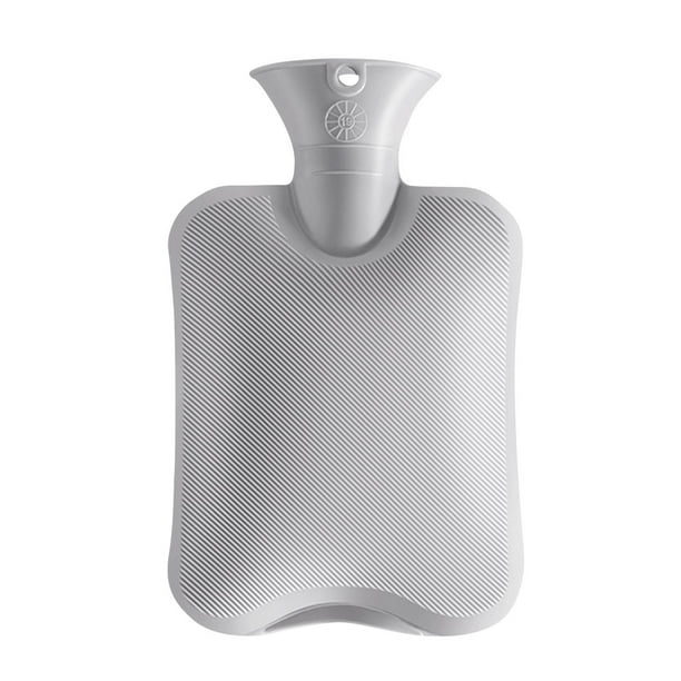 Fiudx Bolsa de Agua Caliente de 1 L, Material Seguro de Pvc, Compresa Tibia para El Vientre, Alivia Cólicos y Dolores, Compresa Caliente y Fría, Ideal para Aliviar El Dolor Menstrual, Esencial para E