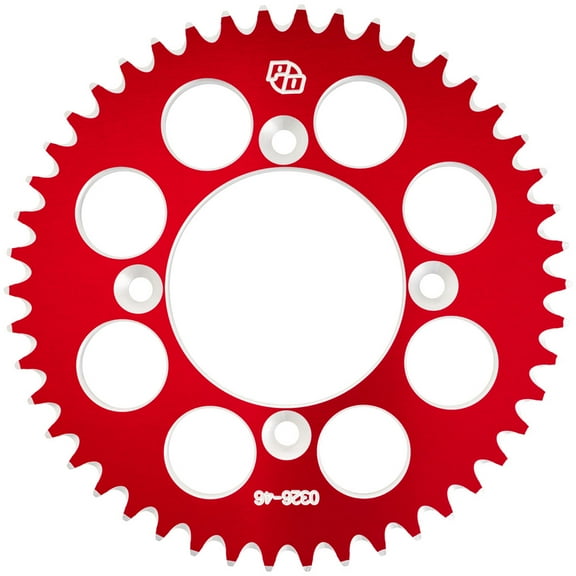 Primary Drive Rear Aluminum Sprocket 46 Tooth Red For Honda CRF110F 2013-2026
