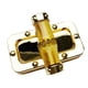 thumbnail image 1 of Eigraketly Cerradura de bambú de la vuelta del cierre del rectángulo del metal elegante de la aleación del cinc fácil instalar y substituir Herramientas y ferretería oro S, 1 of 6