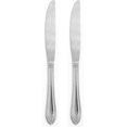 thumbnail image 1 of Hampton Forge Couteaux de Table 2 Pcs, Acier Inoxydable, Classique, Métallique, Salle à Manger, 1 of 1
