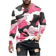 thumbnail image 1 of Birdeem Chemises d'Été à Manches Longues pour Hommes Mode Hommes Décontracté Camouflage Imprimé Blouses à Manches Longues à Col Rond Chemises Chemises d'Été à Manches Longues pour Hommes, 1 of 5