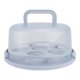 thumbnail image 1 of Cake Transport Storage Container for Household Users in Sky-Blue Pp with Handheld Function 1Pack, 1 of 3