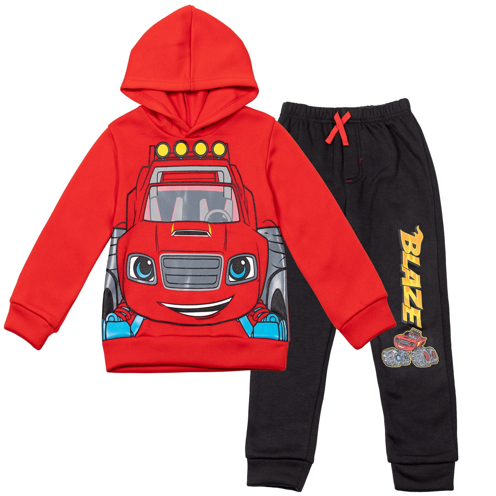 Blaze and the Monster Machines Toddler Boys Fleece Pullover Hoodie and ...