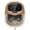 Brown, variant on Barara King Foot Bath Spa Massager,Portable All-In-One Heated Foot Bubble Spa Bath Motorized Massager-Coffee