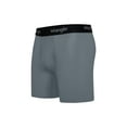 thumbnail image 5 of Wrangler Cool Carpenter 6" Boxer Briefs Men's Underwear, 2XL, Black/Duffle Green/Charcoal, 3-Pack, 5 of 8