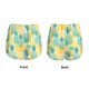 thumbnail image 3 of Balery Pineapples1 Pantalones cortos deportivos para mujer con forro y dos bolsillos, elásticos, para entrenamiento, gimnasio, yoga-Small, 3 of 7