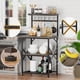 thumbnail image 4 of Soporte para microondas Kitchen Bakers Rack Furologee con almacenamiento, 4 of 8