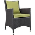 thumbnail image 3 of Modway Convene 11 Piece Outdoor Patio Dining Set in Espresso Peridot, 3 of 7