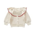 thumbnail image 3 of Glisme Girl Christmas Sweater Round Neck Long Sleeve Knit Cardigan Xmas Pullovers Winter Wear Adorable Clothes, 3 of 9