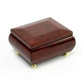 thumbnail image 1 of Gorgeous Wood Tone Classic Beveled Top Music Jewelry Box - Beautiful in My Eyes - SWISS, 1 of 2