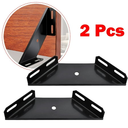 

BESHOM 2PCS Heavy Iron Angle Corner Brackets Protector Right Angle Corner Stand