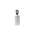 thumbnail image 4 of Cylindrical Jar with Lid - Geometric Pattern Home Decor - Black Gray White - 17oz, 4 of 9