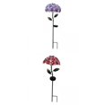 thumbnail image 1 of Decoración de patio Baoblaze 2 piezas Lámpara solar de hierro, 1 of 8