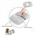 thumbnail image 5 of PRETXORVE Cushion Self-inflating Button Travel Neck Pillow Inflatable Airplane Pillow, 5 of 5
