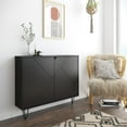 thumbnail image 2 of Slender 2-Door Storage Cabinet (Black), 2 of 2