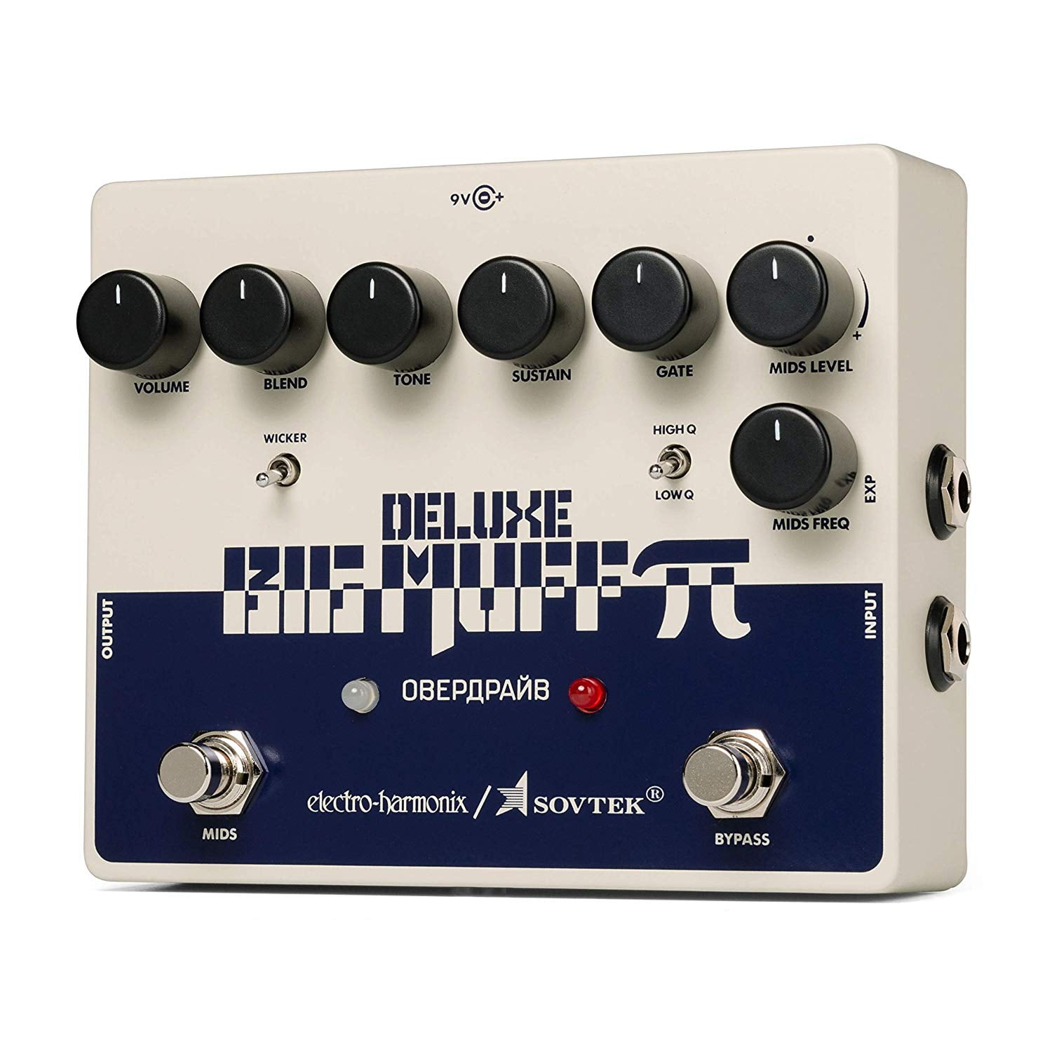 Electro-Harmonix Sovtek Deluxe Big Muff Pi Distortion/Sustainer Effects Pedal