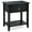 Black, variant on Costway Nightstand Side Table Chest Sofa Table End Table Accent Table White
