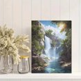 thumbnail image 2 of Qisvanset Starry Night Cat Art Canvas 15.75x11.81 Inches, 2 of 8