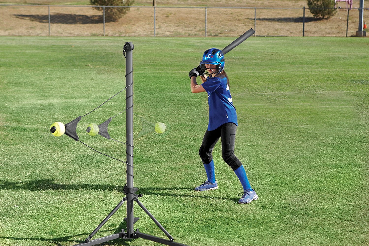 Hit A Way Swing Trainer For Baseball And Softball Improve Your Batting Power Pacing Timing And Confidence Develop Swing Mechanics Simulates