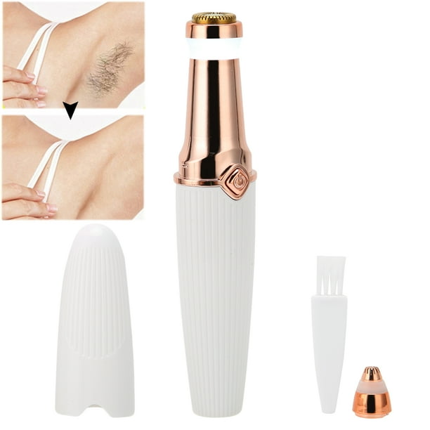 Recortadora De Vello Facial Eléctrica 2 En 1, Depiladora De Vello Facial Para Mujer, Red De Cuchillo Grande Para Uso Diario