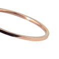 thumbnail image 4 of Anillo Jumpingount diseño Simple 1mm liso fino inoxidable mujer hombre niño niña joyería de mano regalo de compromiso de Navidad Dorado EE. UU. 6 #, 4 of 6