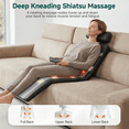 thumbnail image 3 of Snailax Full Body Massage Mat with Heat,Deep Kneading Shiatsu & Vibration, Gift, 3 of 11