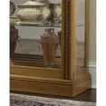 thumbnail image 5 of Beaumont Lane Oak Brown Curio Cabinet Rectangular Lighted 80", 5 of 6
