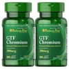 Puritan's Pride GTF Chromium 200 mcg 100 Tablets (2 PACK)