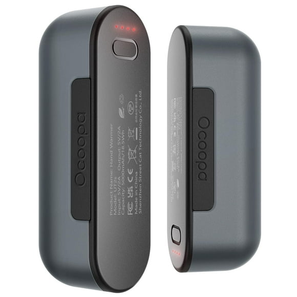 Calentadores de manos OCOOPA, recargables, magnéticos, 16 horas, 10000 mAh
