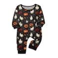 thumbnail image 2 of RUPKUL Halloween Pajamas Couples Festive All-Over Print Full Pattern Family Halloween Pajamas Matching Sets Halloween Pajamas Pants, 2 of 4