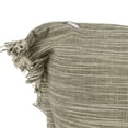 thumbnail image 4 of Northlight Square Throw Pillow with Fringe - 15" - Sage Green, 4 of 5