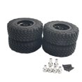 thumbnail image 2 of 4 piezas de neumáticos para ruedas de coche RC 1/12, repuestos de alto rendimiento de 74 mm, fáciles de instalar para MN82 MN82S., 2 of 9
