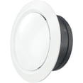 thumbnail image 2 of Stylish Ceiling Air Supply, Mountable Grille Diffuser (100mm) 100 mm, 2 of 5
