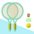 thumbnail image 6 of Children's Badminton Tennis Racket Lightweight for Starter Players Backyard green, 6 of 7