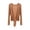 #0110-Khaki, variant on Uootdi Tie Front Cardigans Women Solid Color Long Sleeve Open Front Casual Loose Lightweight Soft Comfy Cover Ups Gift