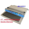 thumbnail image 2 of INTBUYING Film Wrapper Machine 450mm 17" Hand Countertop Film Sealer Stretcher Machine for Food Packaging, 2 of 6