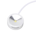 thumbnail image 4 of Projecteur LED rond à brancher sur un port USB, avec câble de 1,3 m, pour vitrine, armoire à bijoux, étagère, lumière naturelle 5 V, 4 of 4