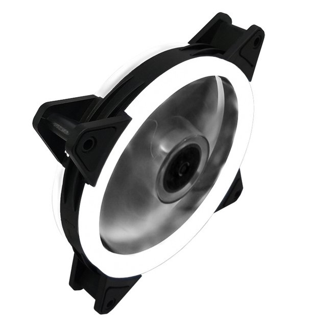 Accesorios Para Coches Auto Parts Products 120mm Fan Silent Dual Aperture Fan Desktop PC Case Cooler Fan Silent Gale-Fan LED RGB Light