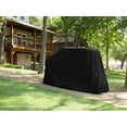 thumbnail image 3 of Covermates Golf Cart Cover - Heavy-Duty Polyester, Mesh Vent, Drawcord Hem, Power Sports Covers, Black, 3 of 8