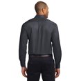 thumbnail image 2 of Port Authority Extended Size Long Sleeve Easy Care Shirt-7XL (Classic Navy/ Light Stone), 2 of 6