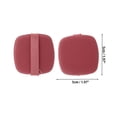 thumbnail image 2 of Unique Bargains 10 Pcs Square Face Makeup Sponge for Bedrooms Red Hydrophilic Polyurethane, 2 of 5