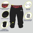 thumbnail image 3 of Rawlings Womens Launch Belted Pant | Black | XLRG, 3 of 9