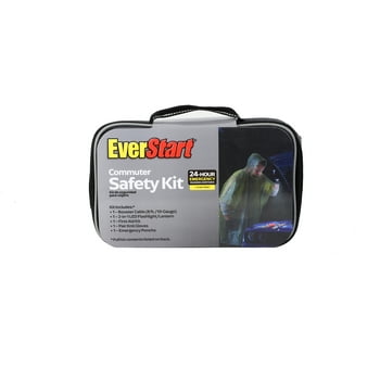 EverStart Commuter Emergency Kit with Roadside Assistance 3 in Depth x 7 in Height x 10 in Length
